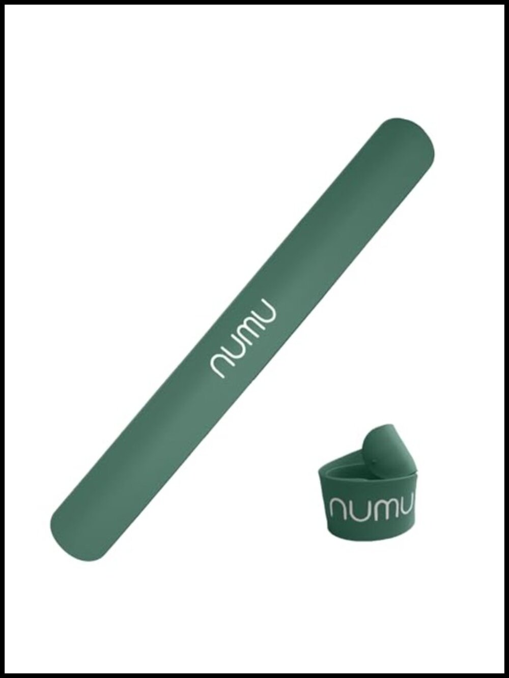 Yoga Mat Strap Slap Band Silicone Snap On Exercise Mat Holder Travel Storage